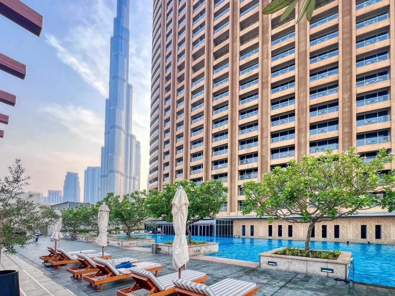 公寓 Luxury Studio In Emaar Residence Fashion Avenue 迪拜
